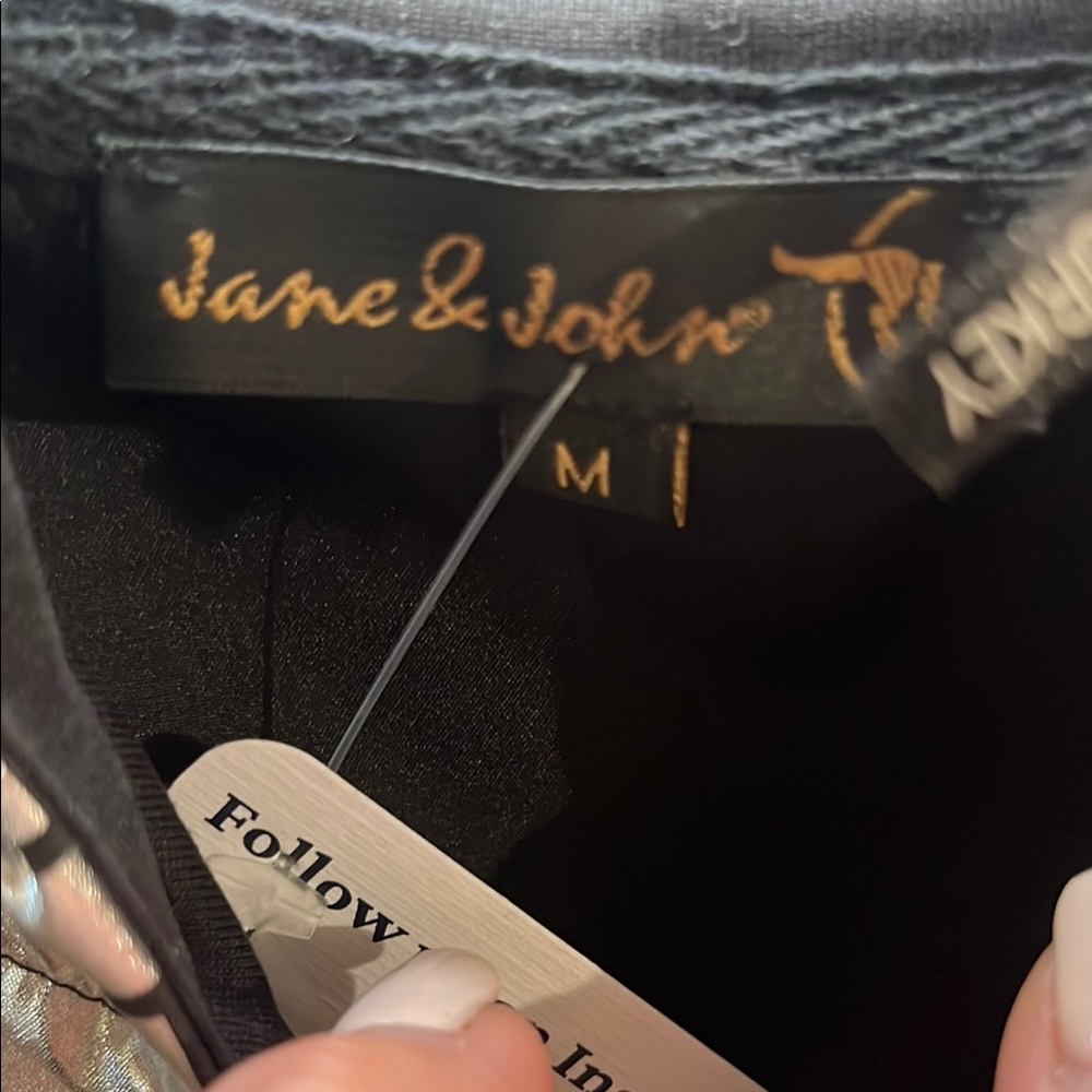 Silver Patterned Jacket - image 2